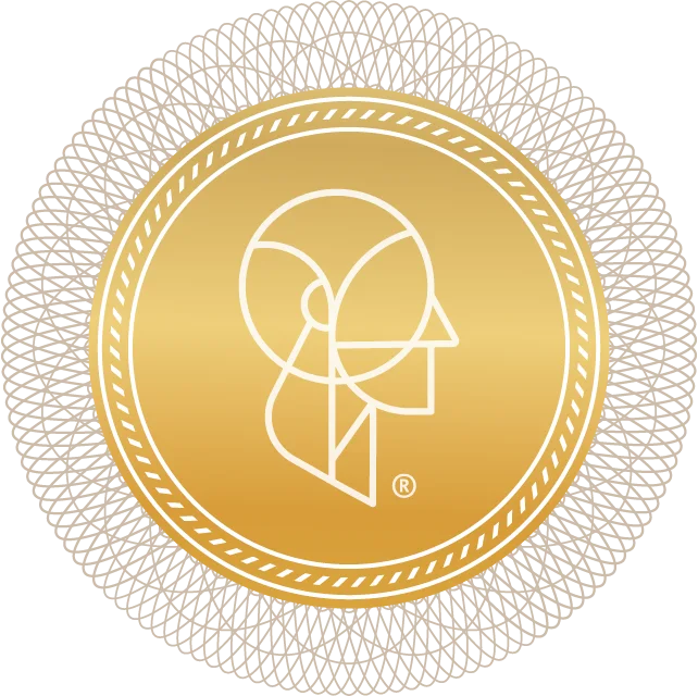 Isotipo dorado Clínica de Tiroides